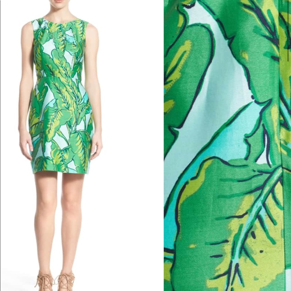 Vineyard Vines Banana Leaf Cocktail Dress